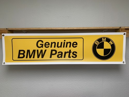 Bmw parts banner retro - banner,